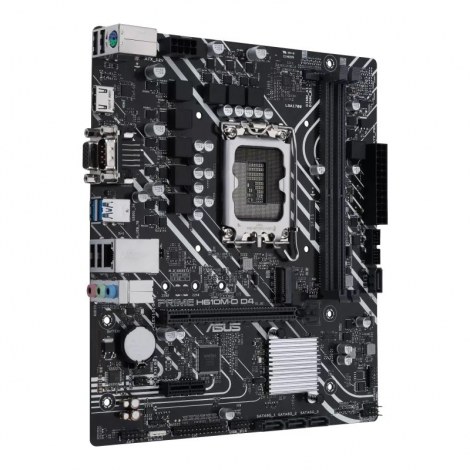 Asus | PRIME H610M-D D4 | Processor family Intel | Processor socket LGA1700 | DDR4 DIMM | Memory slots 2 | Supported hard disk - 2
